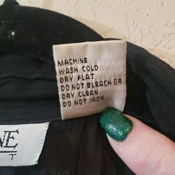 Selene Sport Semi-sheer Shirt Jacket Size Large - Picture 4 of 10